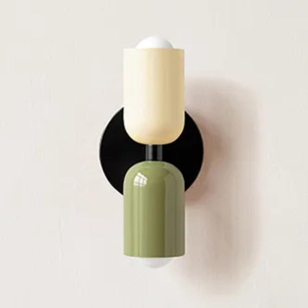 Luvikno | Vegglamper Moderne Glass Dobbel Skygge Lampe