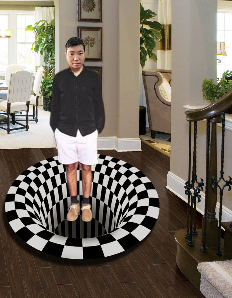 3D Vortex Illusion Teppe | Luvikno