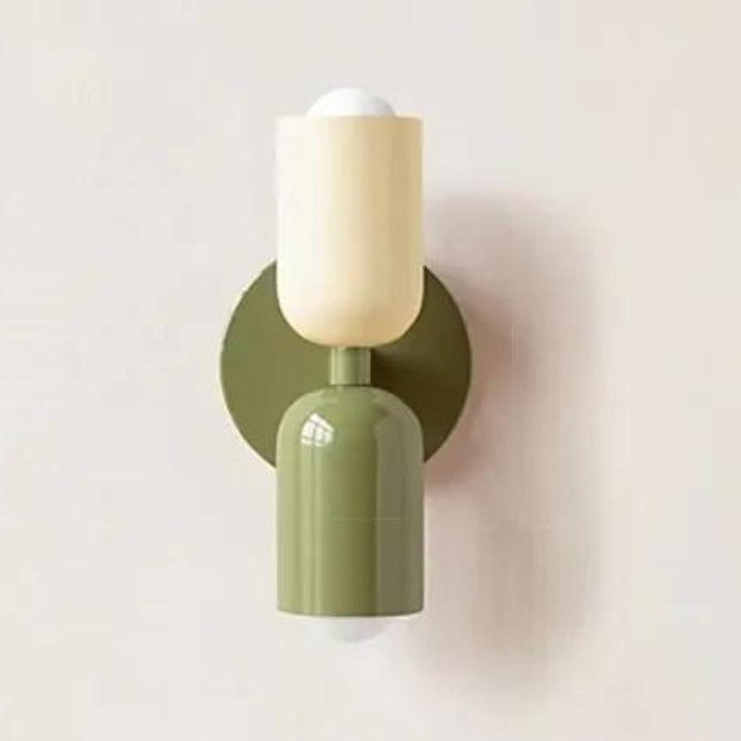 Luvikno | Vegglamper Moderne Glass Dobbel Skygge Lampe