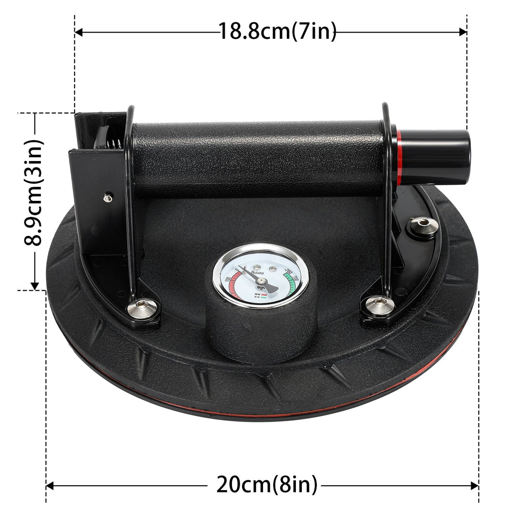 Sugestativ holder med trykkvisning 1 stk maks.100KG | Luvikno