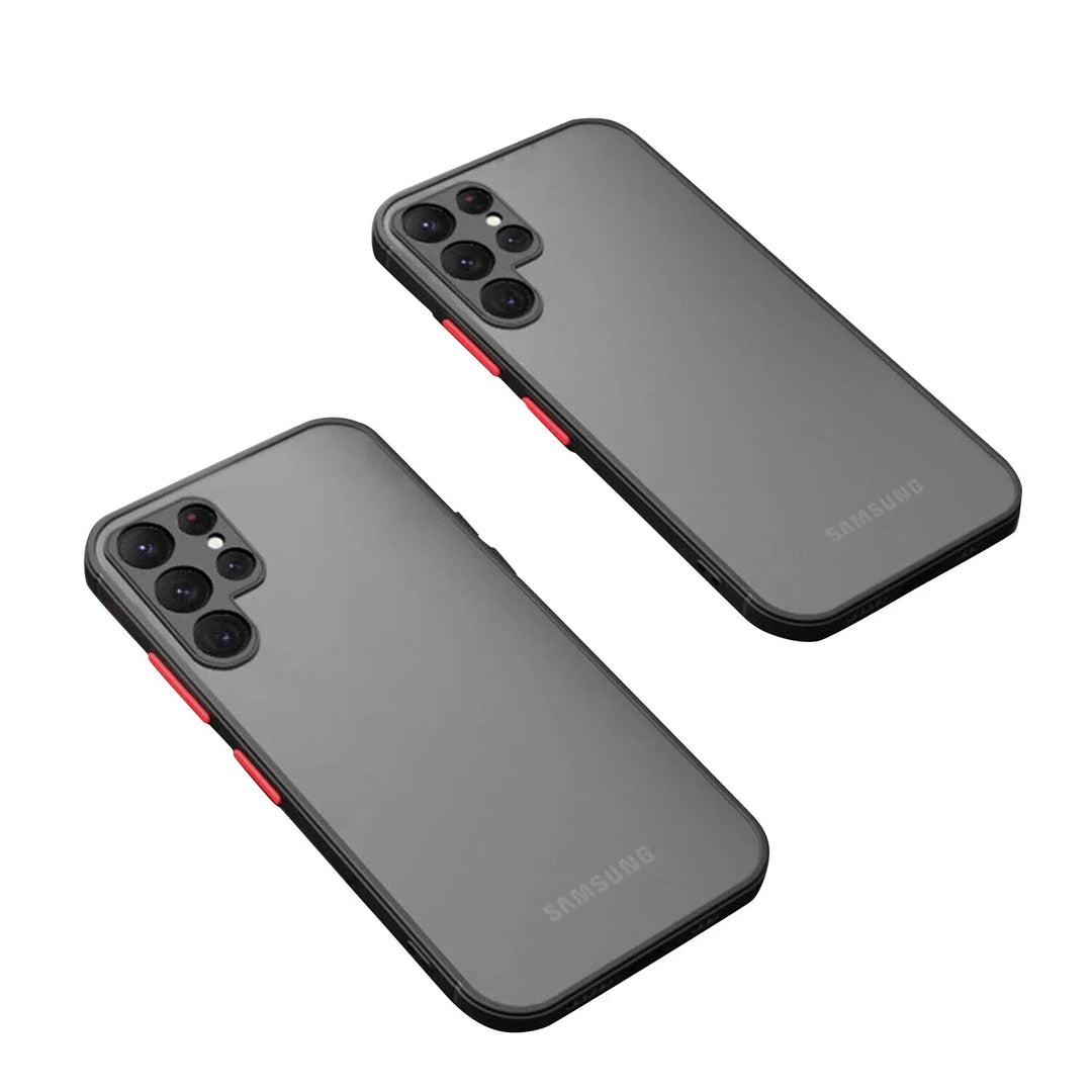 Matte Case Støtsikker Beskyttelse for Samsung Luvikno