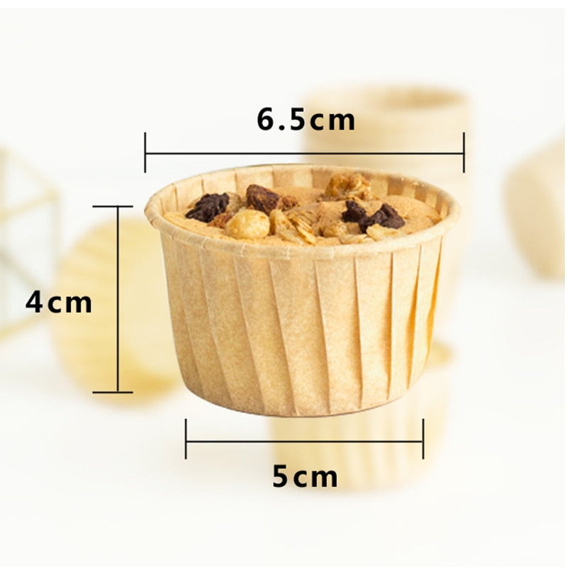 50stk Fettfri Bakeformer | Luvikno