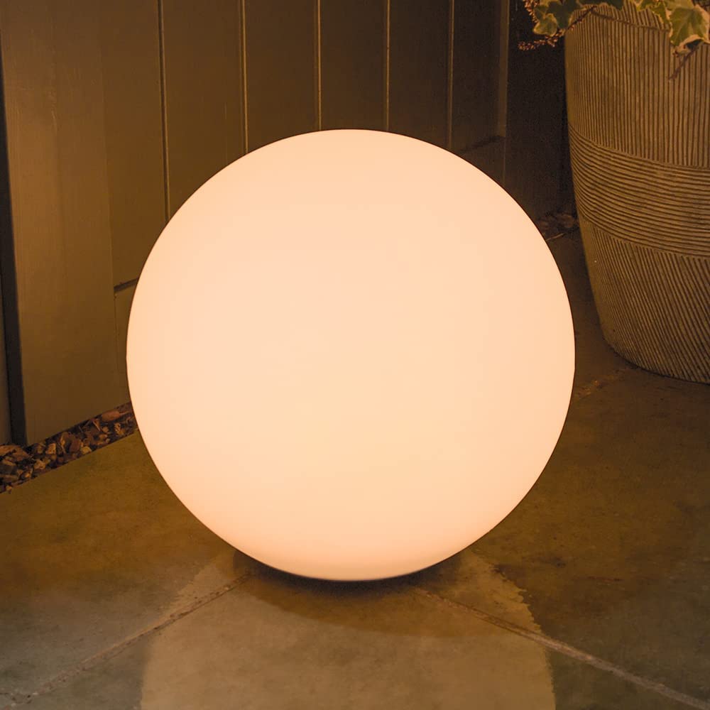 Flerfarget LED kule hage lampe med fjernkontroll | Luvikno