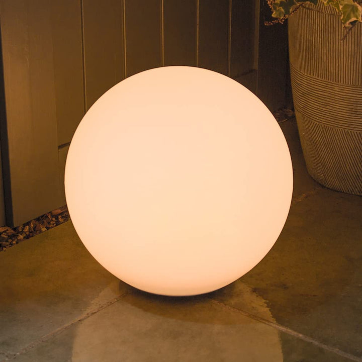 Flerfarget LED kule hage lampe med fjernkontroll | Luvikno