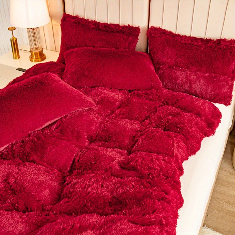 Luvikno | Ultra Soft Plush Duvet Cover Set with Zipper - Luksus & Komfort