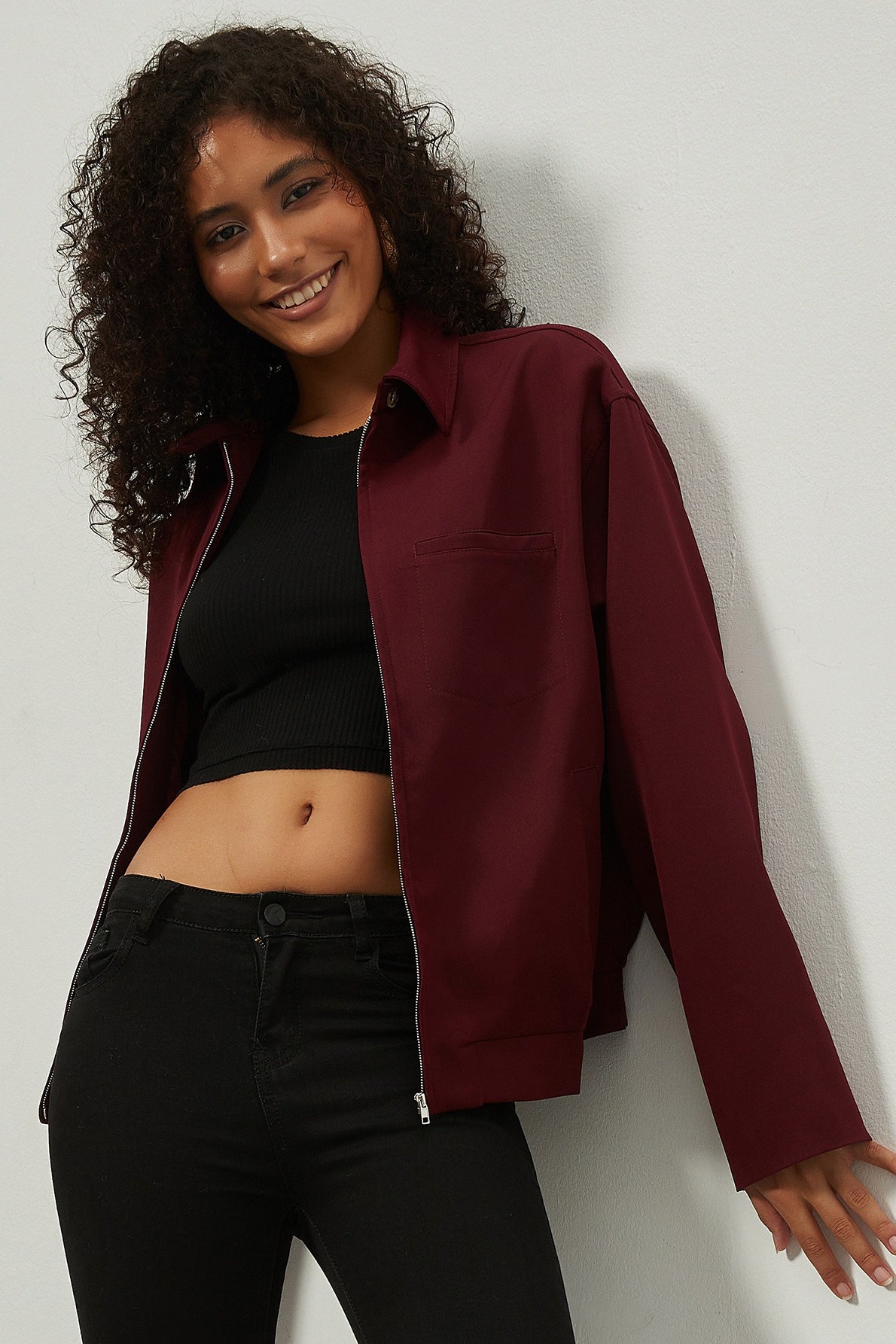 Luvik | Ylöskauluksinen Vapaa-ajan Takki