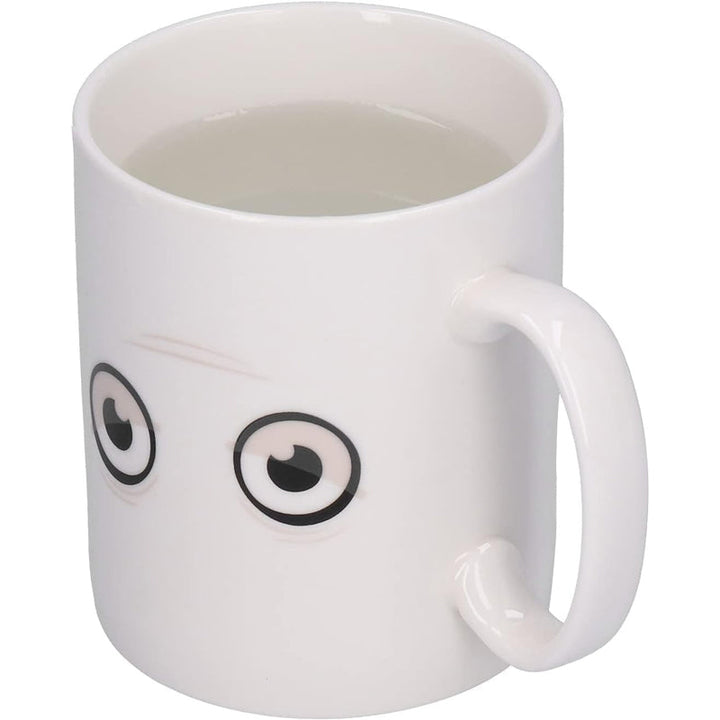 Wake-Up Eyes Magic Varmefølsom Fargeforandre Keramisk KaffeKopp | Luvikno