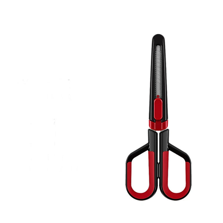 2i1 Safe Cut Creative Knife Scissor | Luvikno