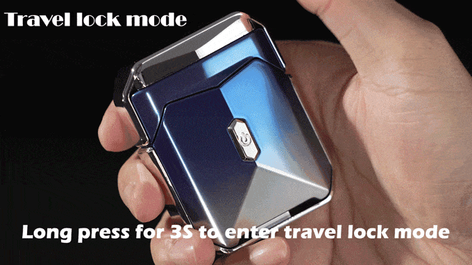 Luvikno | LuxRazor Elite Travel Charger | Kompakt magnetisk design for enkel barbering på farten