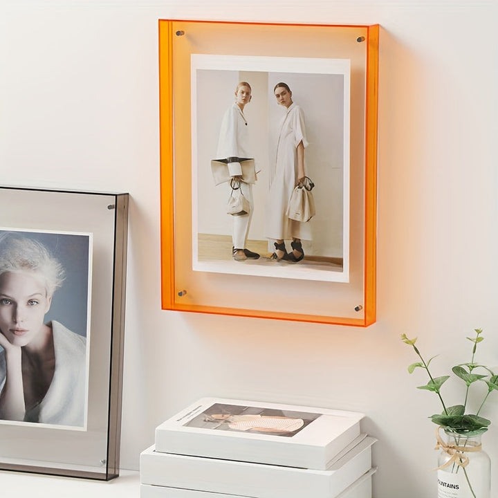 AcrylicFrame – Minimalistisk fotramme for kunstverk Luvikno