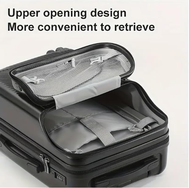 Hard Shell Carry-On med koppholder, USB-port og TSA-lås | Luvikno