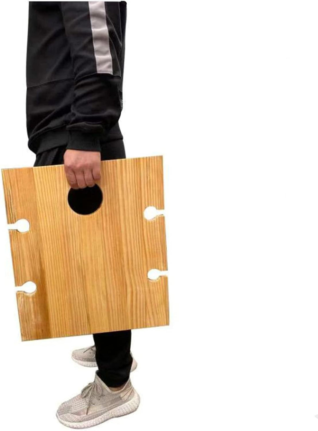 Luvikno | Bærbar Vintabell Vinlora FoldWood | Sammenleggbar & Mobil | Laget av Tre | Med Flaske- og Glassholder | For Piknik, Hage & Camping