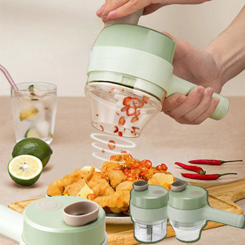 4-i-1 Turbo Kitchen Rocket — Revolusjoner ditt kjøkken og nyt lynrask frihet fra hakkestress! | Luvikno