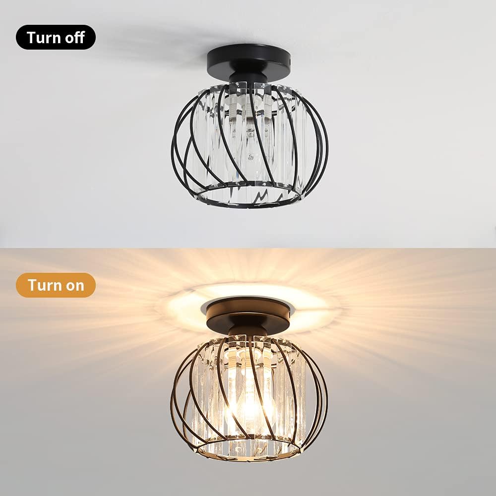 Glass Ceiling Light | Luvikno