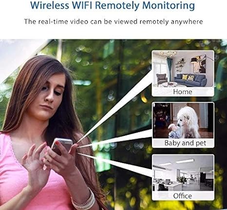Luvikno | Trådløst 1080P WiFi sikkerhetskamera - Beskytt hjemmet ditt