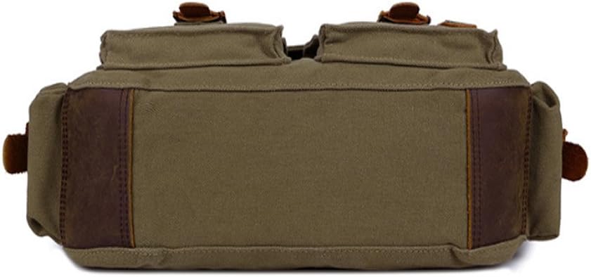 RetroCarry Bag – Vintage Canvas Skulderveske for Laptoper Luvikno