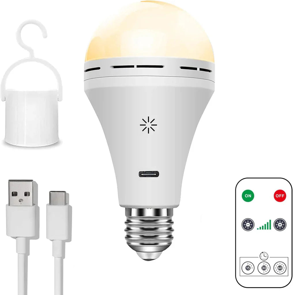 Luvikno | FlexiGlow - Trådløs USB-oppladbar LED-lampe