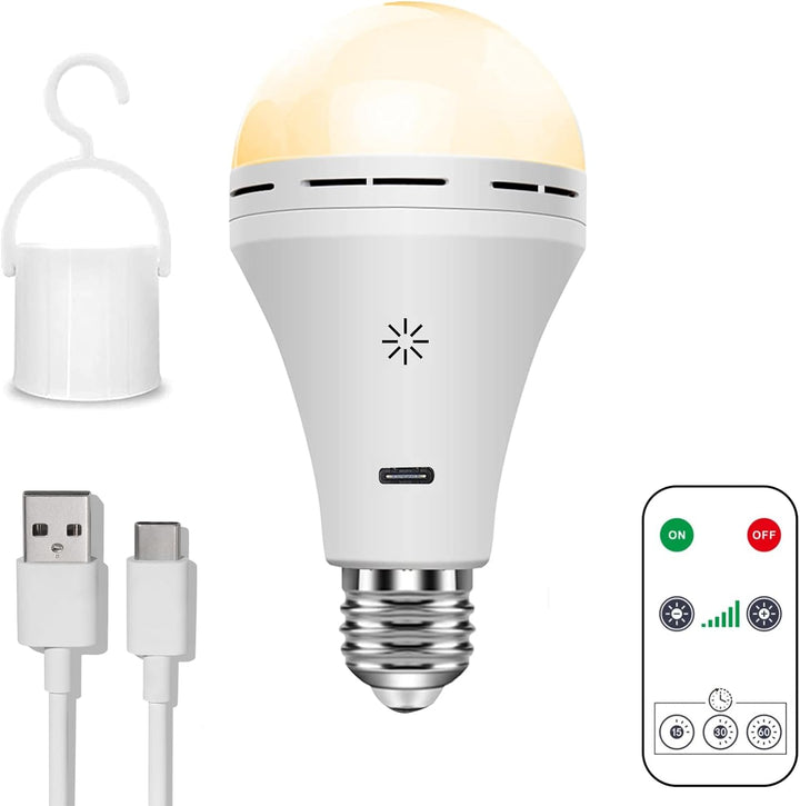 Trådlamp USB Oppladbar LED Lampe – Luxaro | Luvikno