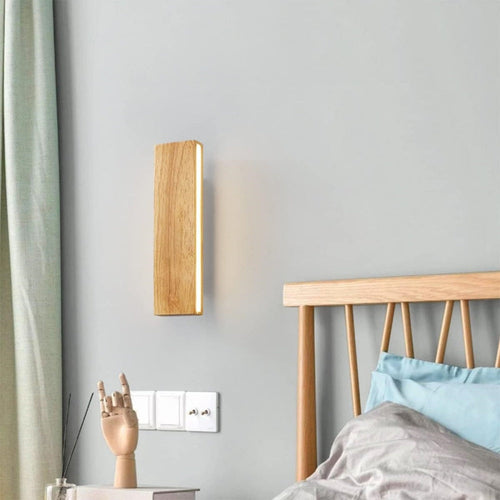 Vegglampe med roterbar tre LED-design Luvikno