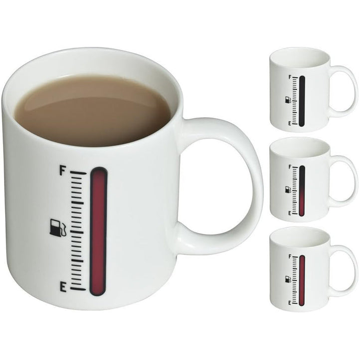 Full Fuel Programmer Magic Heat Sensitiv Farge Endrende Keramisk Kaffekopp | Luvikno