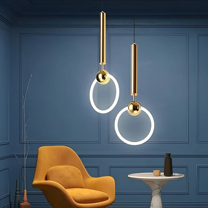 Skandinavisk Hengelampe – Enkel Eleganse i Nordisk Stil | Ideell for Moderne Rom | Luvikno