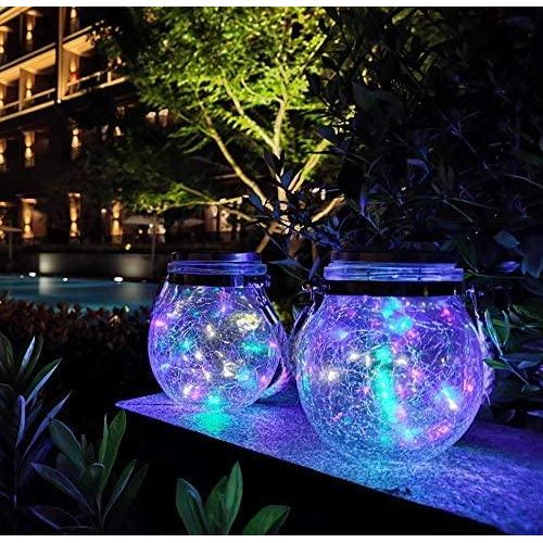 Solar Mason Jar Lampe - Lunara | Luvikno