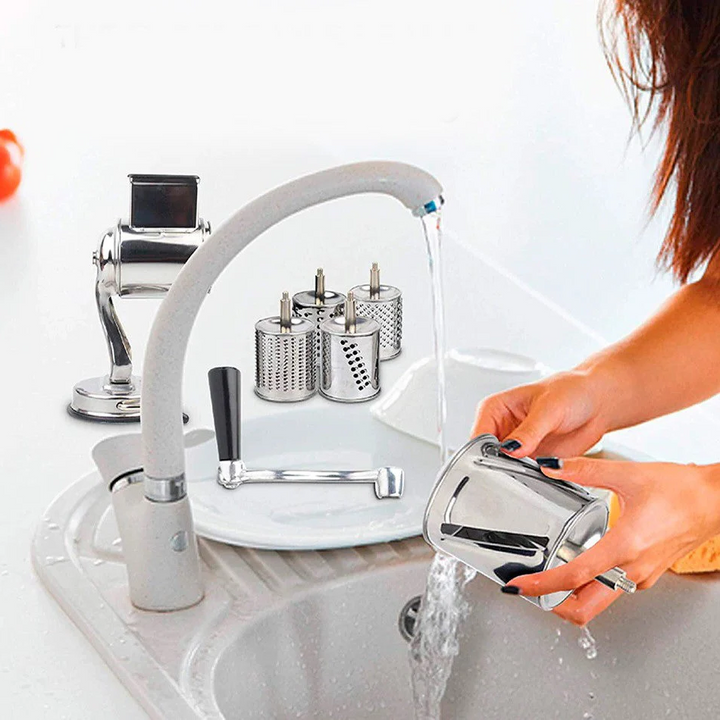 Multifunksjonell Kjøkken Rotasjonsmat Ravner Slicer Luvikno