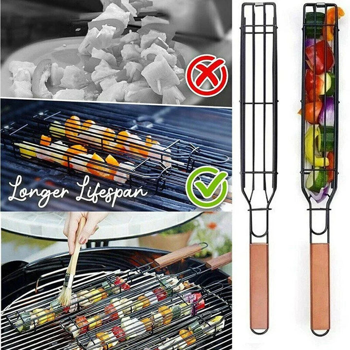 Gjenbrukbare Kabob Grill Kurver | Luvikno