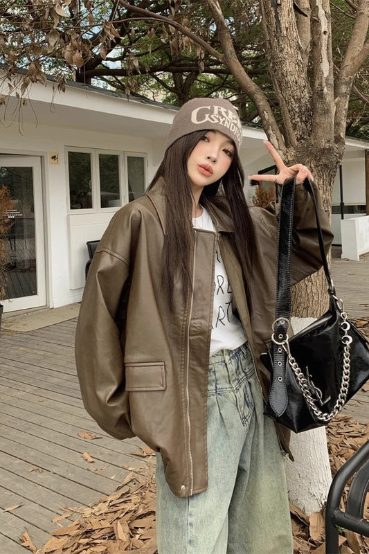 Luvik | Pituus Ylihinnoiteltu Moottoripyörä Takki