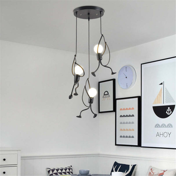 Munter Dukke Vegglampe - RetroGlow | Luvikno