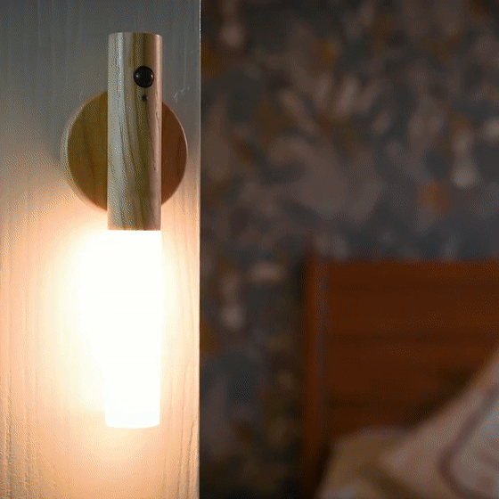 LED Nattlys med Bevegelsessensor - Umiddelbar Belysning for Hjem | Luvikno
