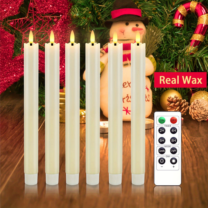 Eebuss Flameless Cone Candles – Realistisk LED Effekt Luvikno