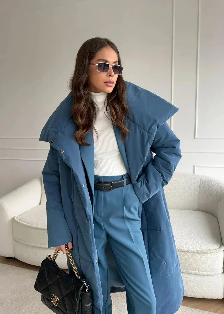 Luvik | Ylihkokokoinen pystykaulustakki