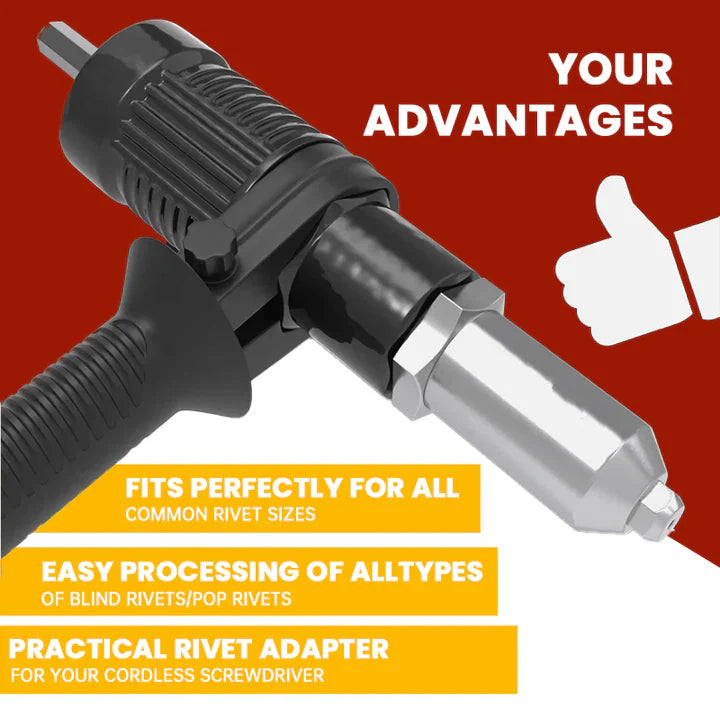 Nail Plier Adapter for Battery Drill – SpeedRivet | Luvikno