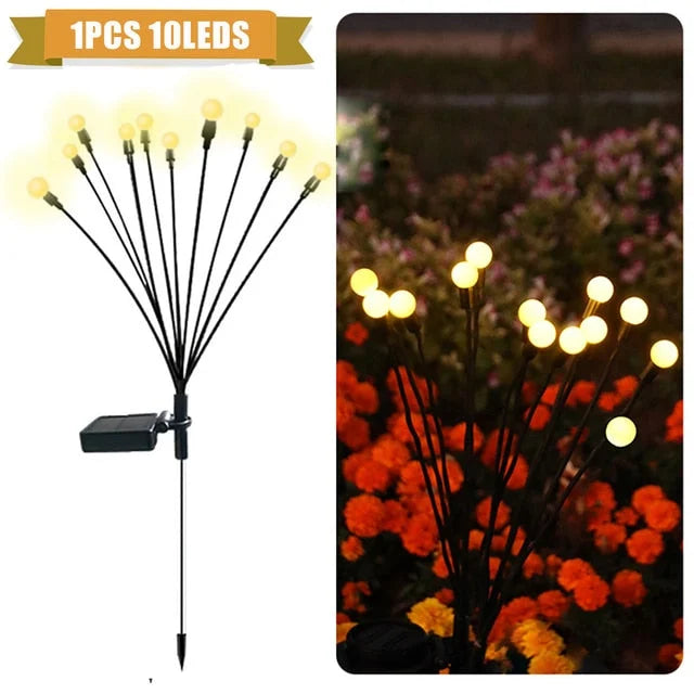 Solar Garden LED Firefly Plug-in Light | Luvikno