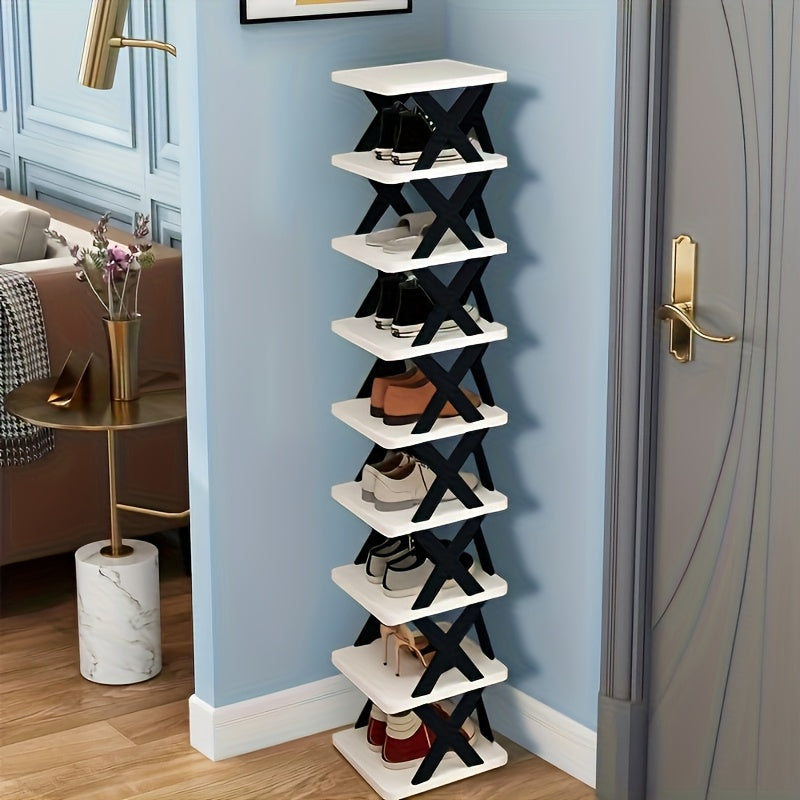 Narrow Shoe Rack Tower | Luvikno