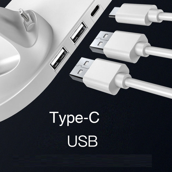 6-i-1 Hurtigladestasjon for iPhone og Uhr | Luvikno