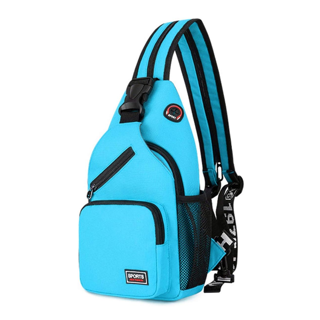 Luvikno | Damers Crossbody Bag - Lerrets utendørs skulderveske med flere bærealternativer