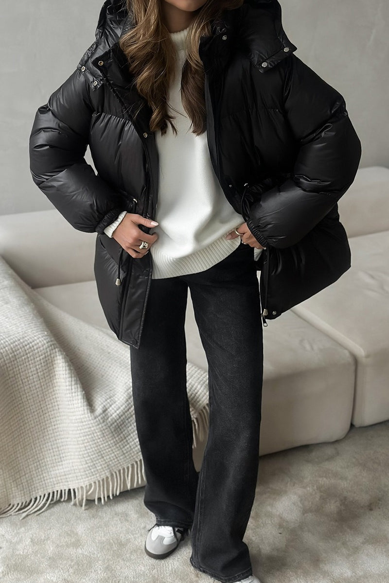 Luvik | Huppu takki, jossa on naru