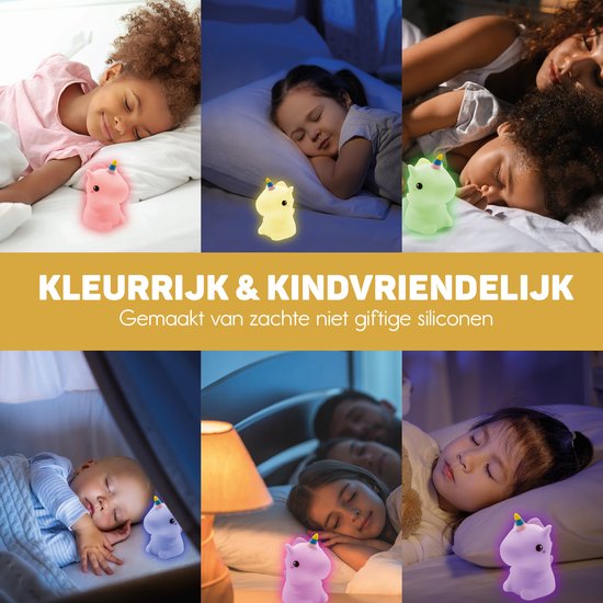 Unicorn Night Light - DreamCrest | Luvikno