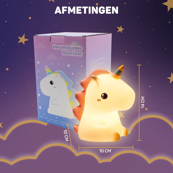 Unicorn Night Light - DreamCrest | Luvikno