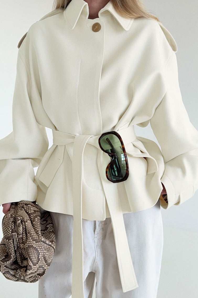 Luvik | Tekonahkainen Roikkuva Takki