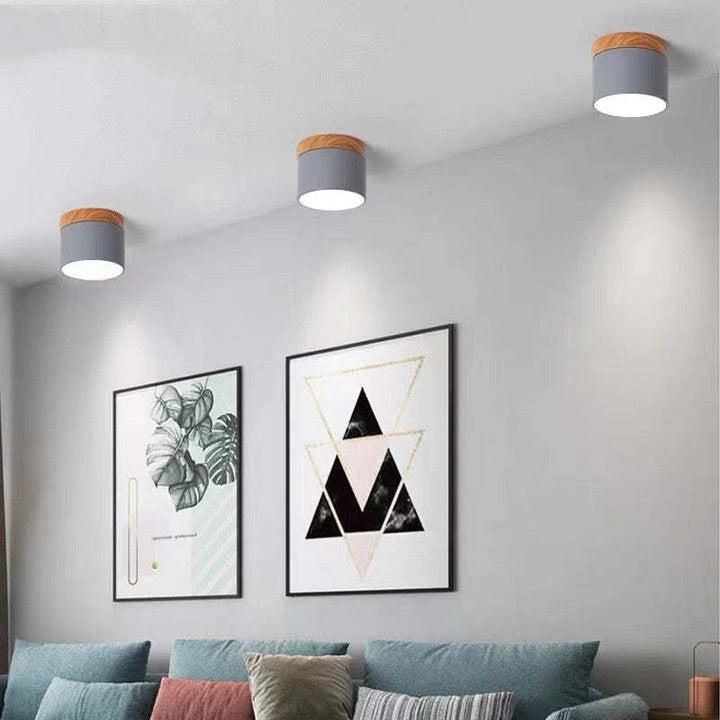 Morandi Stil Moderne LED Taklampe - LumiModo | Luvikno
