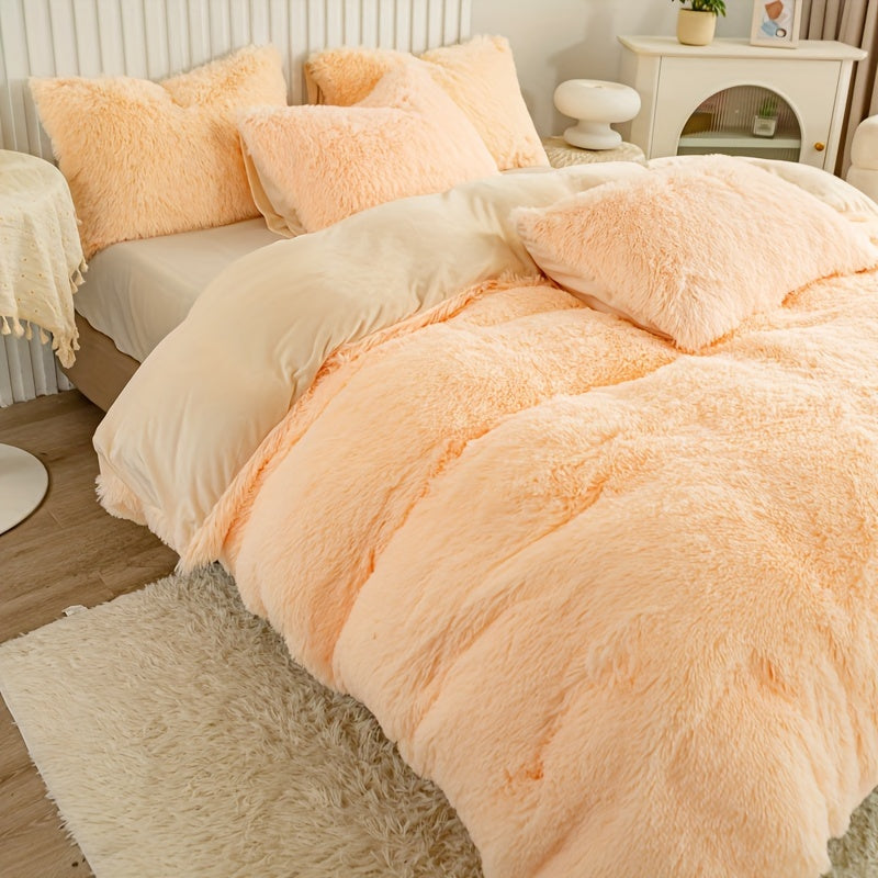 Luvikno | Ultra Soft Plush Duvet Cover Set with Zipper - Luksus & Komfort