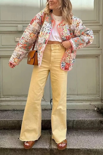 Luvik | Tulostettu puuvillatakki