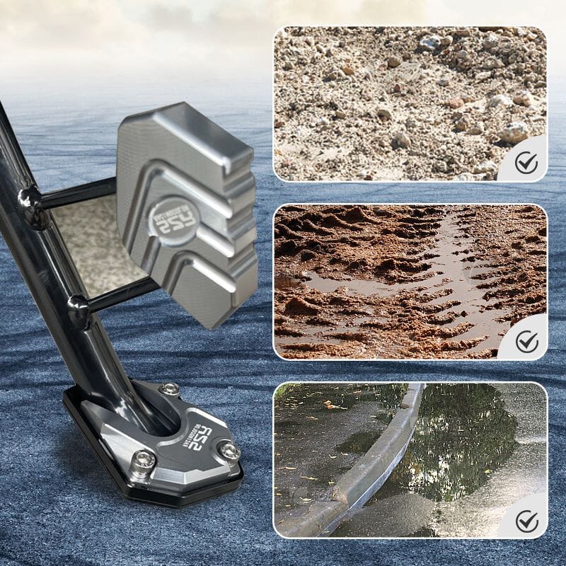 Luvikno | GripGuard Pro — Gjør motorsykkelen din klinkeklar sikker – aldri velte igjen, uansett underlaget!
