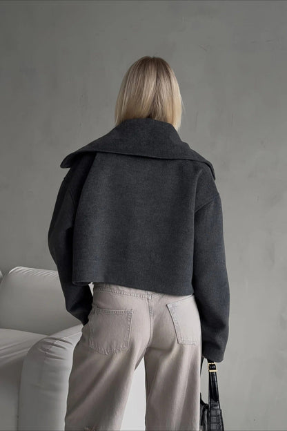 Luvik | Fit Käänteinen Vapaamuotoinen Takki