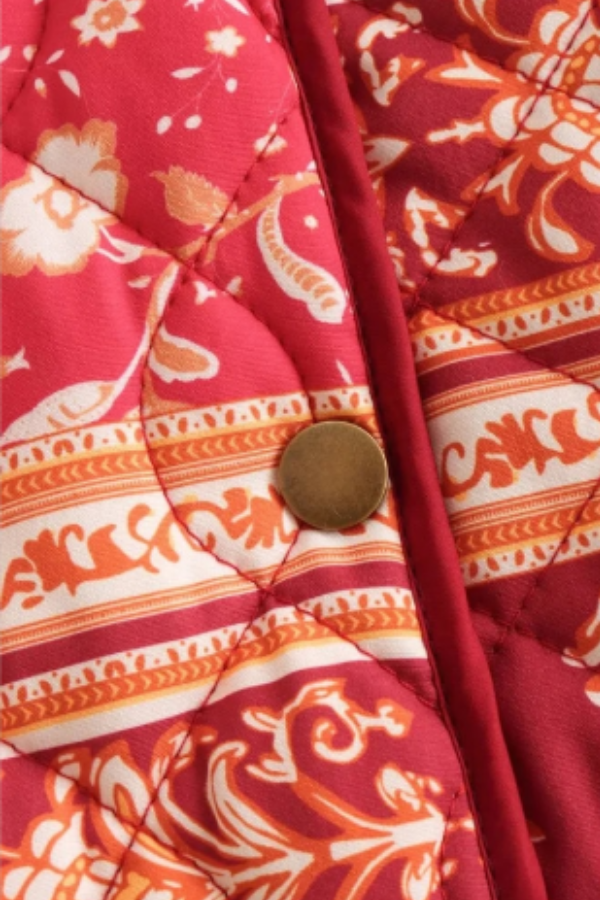 Luvik | Tulostettu puuvillatakki