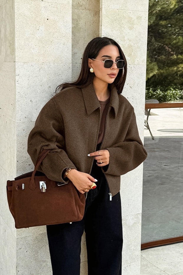 Luvik | Villa lyhyt takki