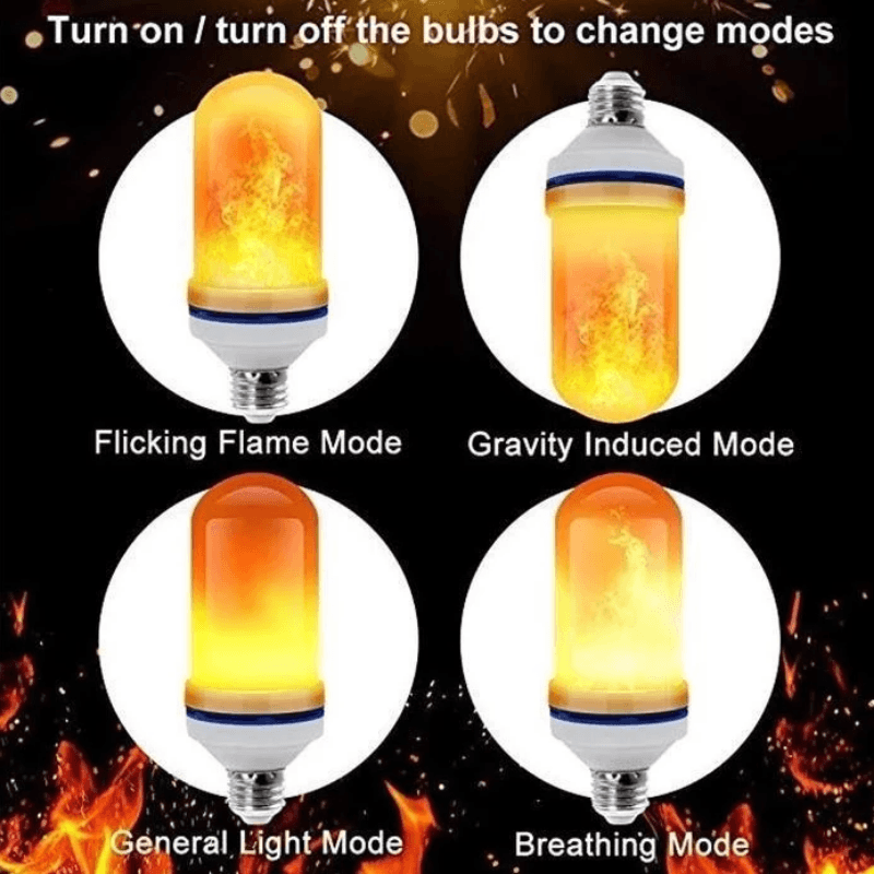 Halloween LED Gravity Effect Fire Light | Luvikno